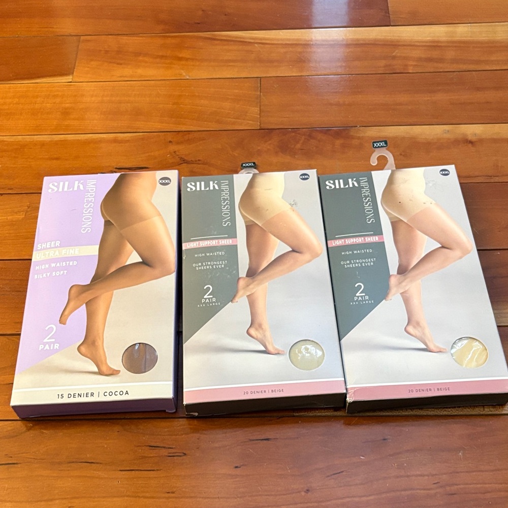 Women's Sheer Support Pantyhose - Cocoa, Nude, Beige